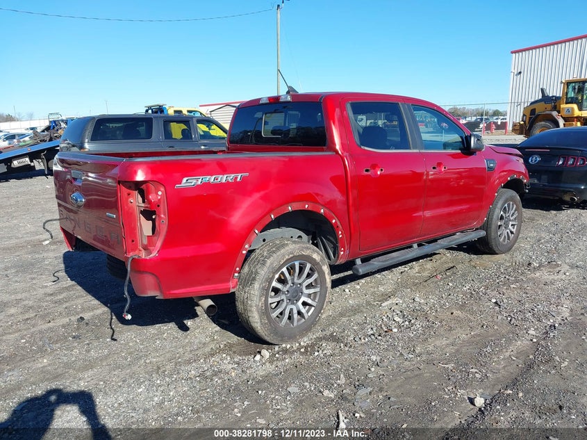 VIN 1FTER4EH2KLA52877 2019 FORD RANGER XLT