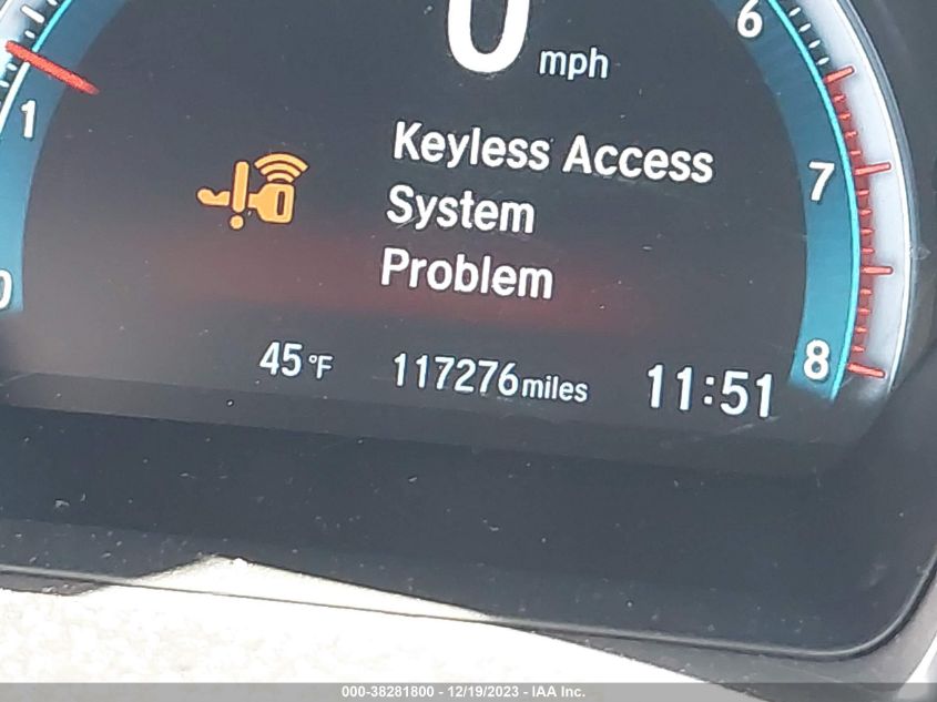 2017 HONDA CIVIC EX - 19XFC1F37HE214169