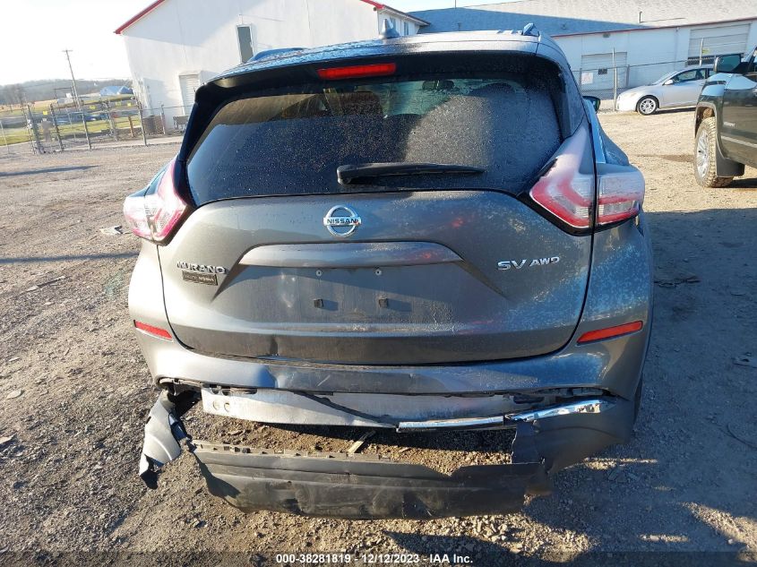 2017 NISSAN MURANO S/SL/SV/PLATINUM - 5N1AZ2MH1HN114492
