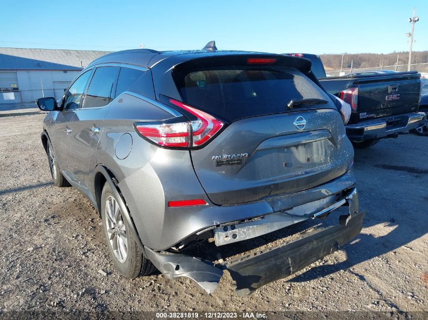 2017 NISSAN MURANO S/SL/SV/PLATINUM - 5N1AZ2MH1HN114492