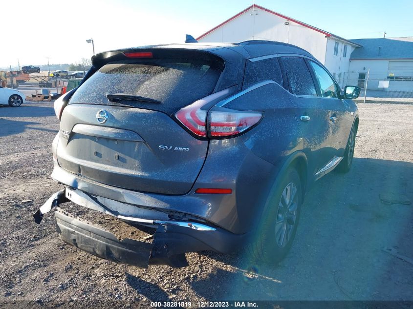 2017 NISSAN MURANO S/SL/SV/PLATINUM - 5N1AZ2MH1HN114492