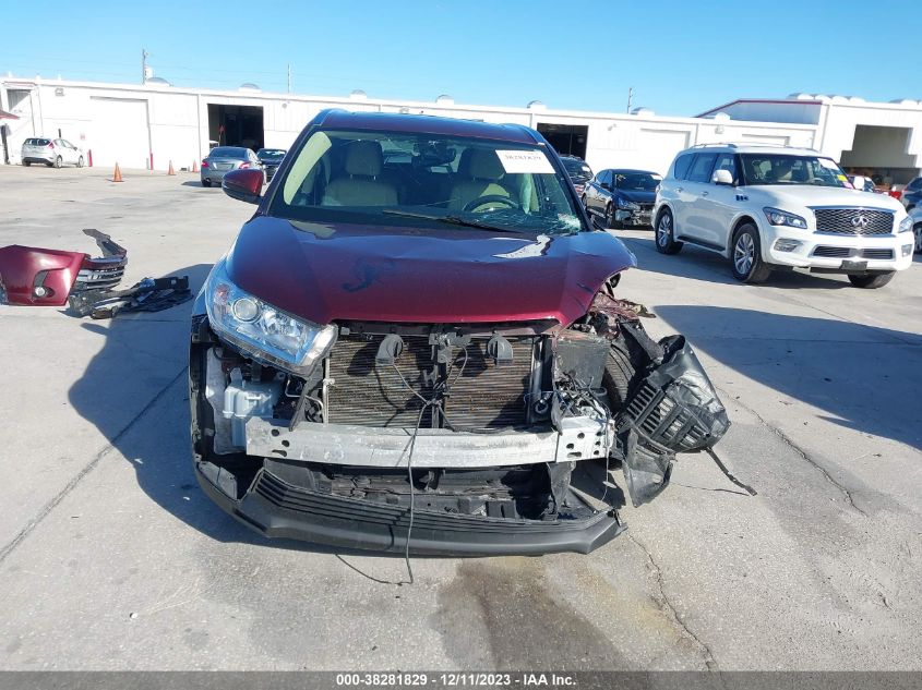 2019 TOYOTA HIGHLANDER SE/XLE - 5TDKZRFH9KS303973