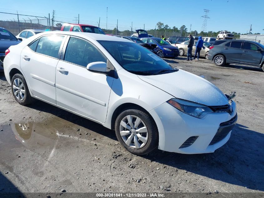 2015 TOYOTA COROLLA L/LE/LE PLS/PRM/S/S PLS - 5YFBURHE6FP294682