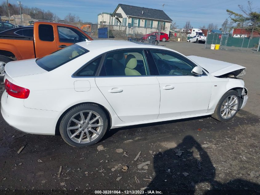 2015 AUDI A4 PREMIUM PLUS - WAUFFAFL2FN024048