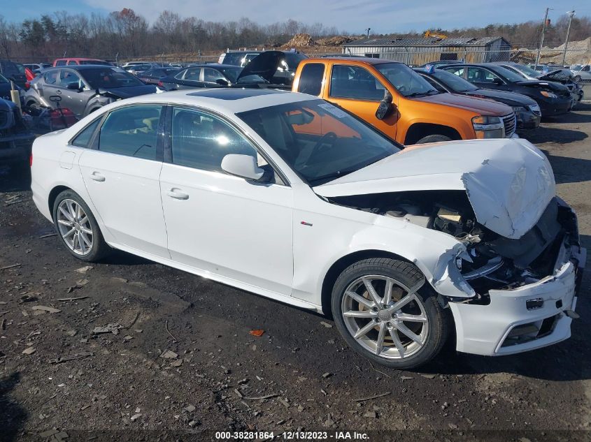 2015 AUDI A4 PREMIUM PLUS - WAUFFAFL2FN024048