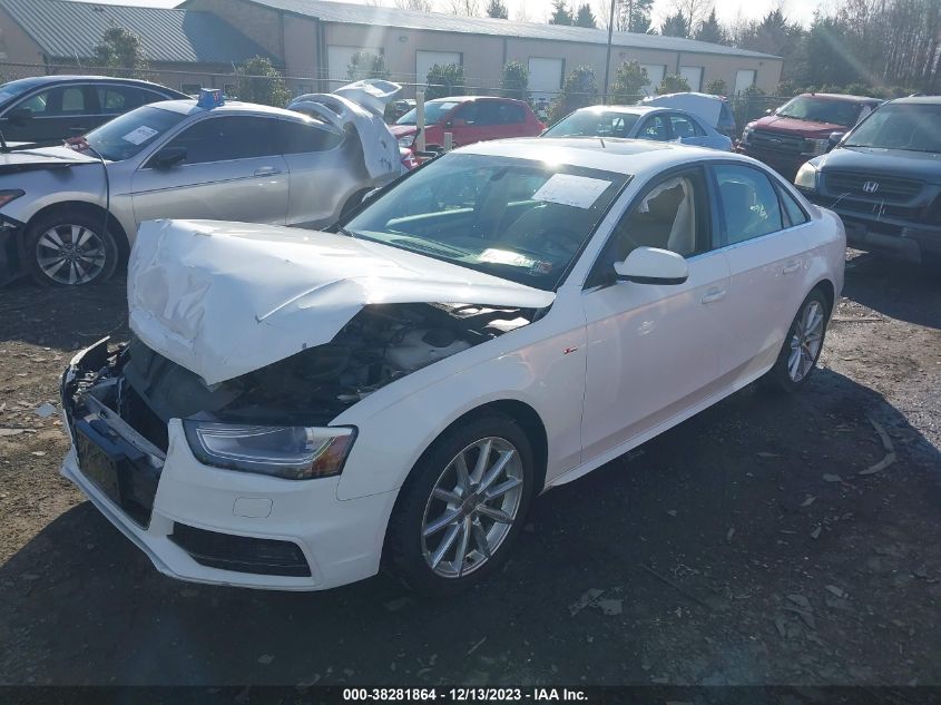 2015 AUDI A4 PREMIUM PLUS - WAUFFAFL2FN024048