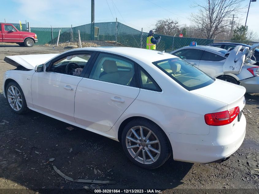 2015 AUDI A4 PREMIUM PLUS - WAUFFAFL2FN024048