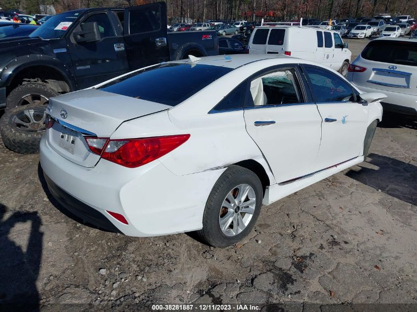 2014 HYUNDAI SONATA GLS - 5NPEB4AC8EH838383