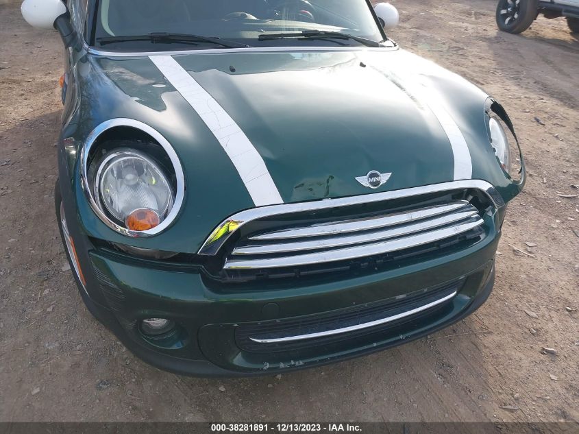 2013 MINI COOPER HARDTOP COOPER (M6) - WMWSU3C5XDT548000