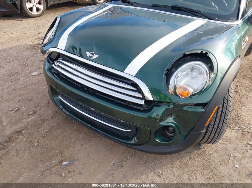 2013 MINI COOPER HARDTOP COOPER (M6) - WMWSU3C5XDT548000