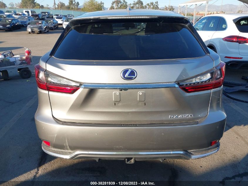 2020 LEXUS RX RX 450H - 2T2AGMDA2LC045957