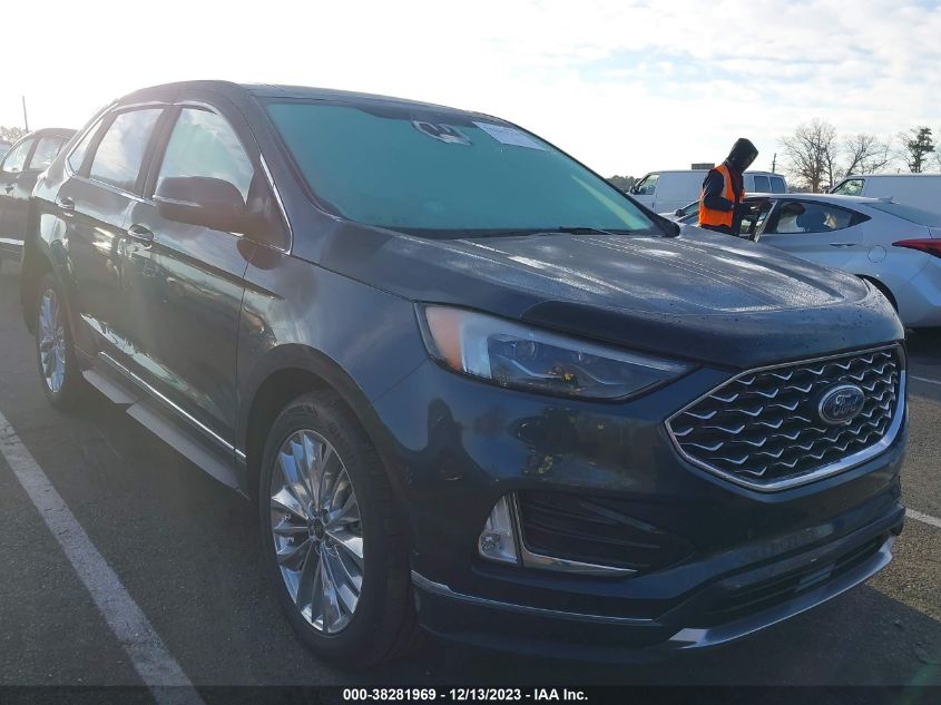 2022 FORD EDGE TITANIUM - 2FMPK4K93NBA73537