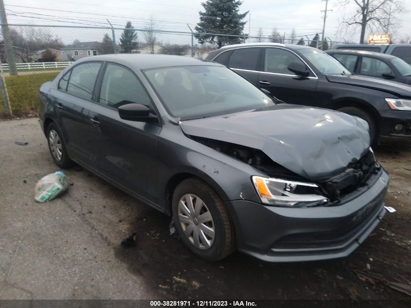 2016 VOLKSWAGEN JETTA S - 3VW267AJ9GM326553
