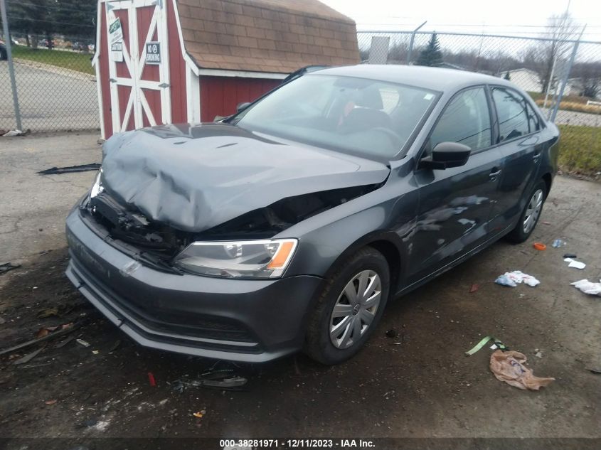 2016 VOLKSWAGEN JETTA S - 3VW267AJ9GM326553