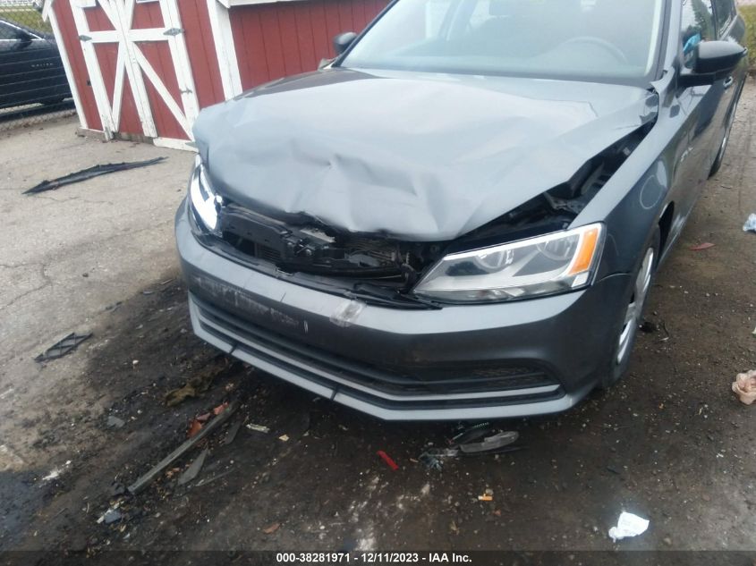 2016 VOLKSWAGEN JETTA S - 3VW267AJ9GM326553