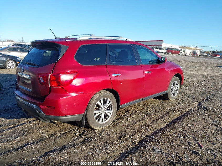 VIN 5N1DR2MN6JC674576 2018 NISSAN PATHFINDER S/SV/SL/PLATINUM