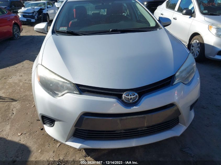 2015 TOYOTA COROLLA LE - 2T1BURHE6FC297307