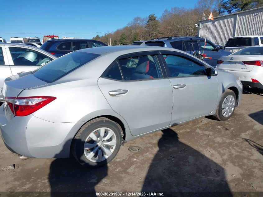 2015 TOYOTA COROLLA LE - 2T1BURHE6FC297307