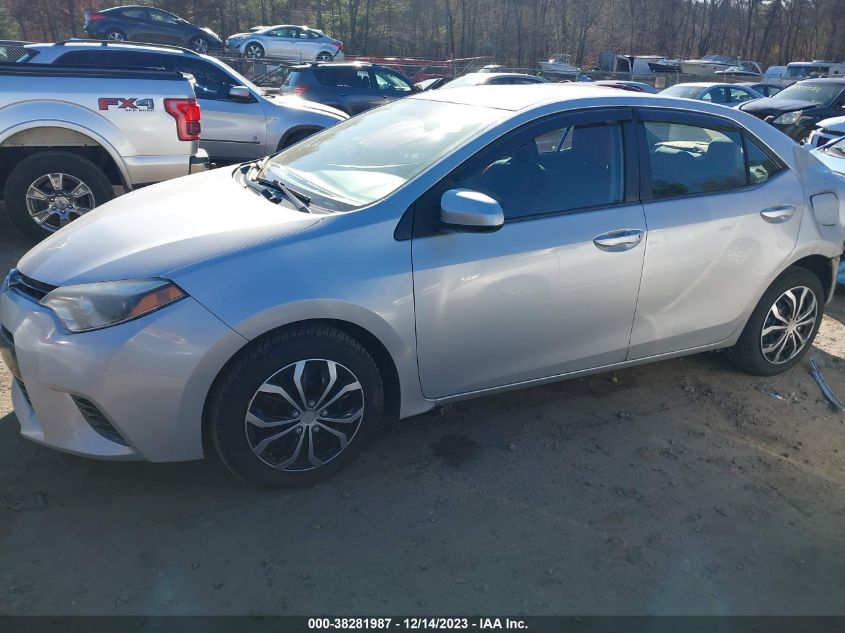 2015 TOYOTA COROLLA LE - 2T1BURHE6FC297307