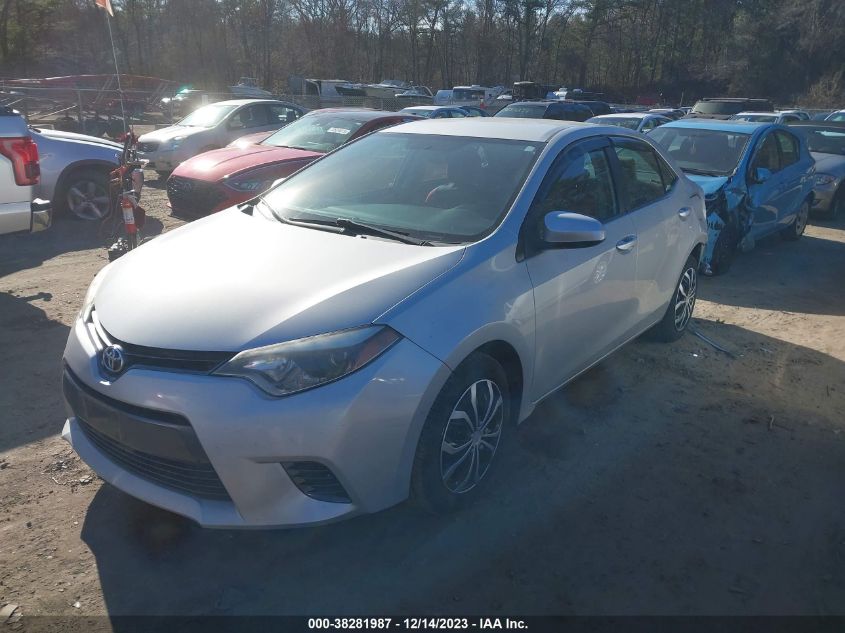 2015 TOYOTA COROLLA LE - 2T1BURHE6FC297307