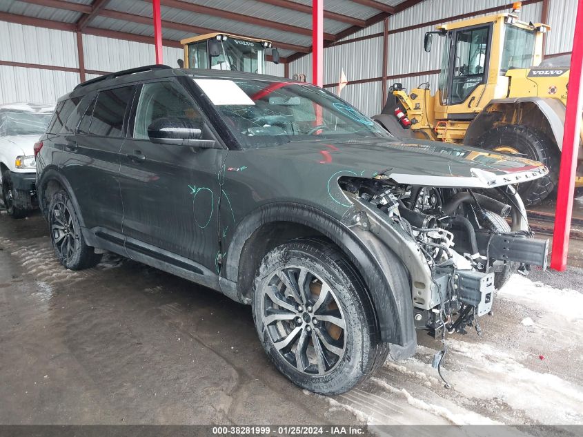 1FMSK8KH6NGB25339 FORD EXPLORER ST-LINE 2022