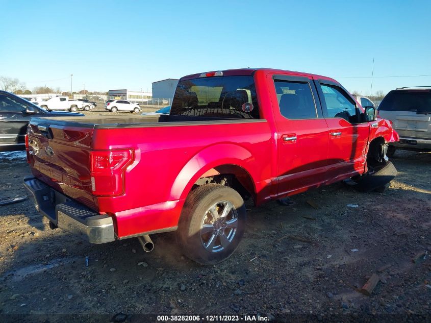 2018 FORD F-150 XLT - 1FTEW1C55JFE73134