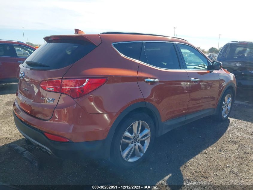 2015 HYUNDAI SANTA FE SPORT 2.0L TURBO - 5XYZW4LA0FG285027