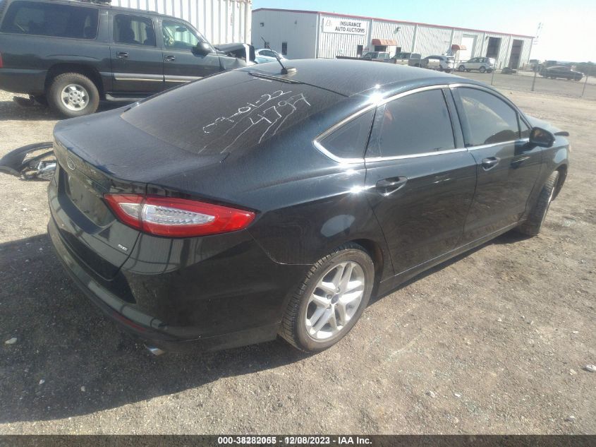 2014 FORD FUSION SE - 3FA6P0H74ER184797