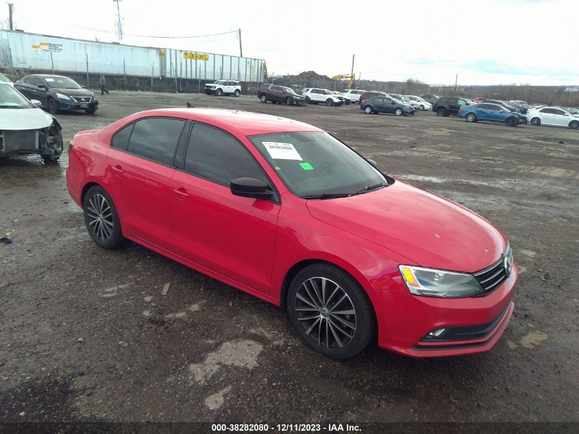 2016 VOLKSWAGEN JETTA SPORT - 03VWD17AJ1GM35190