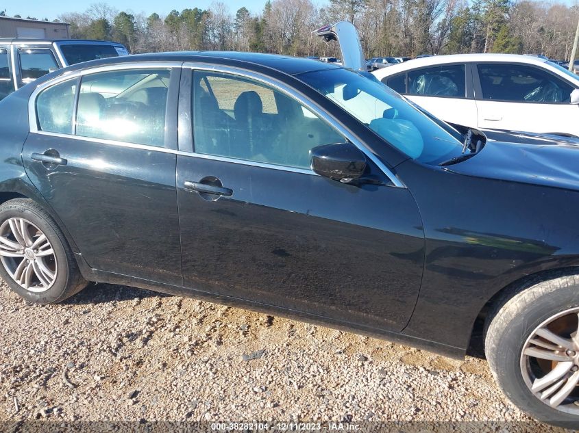 2013 INFINITI G37X - JN1CV6AR4DM764238