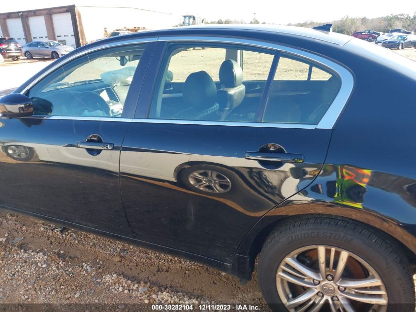 2013 INFINITI G37X - JN1CV6AR4DM764238