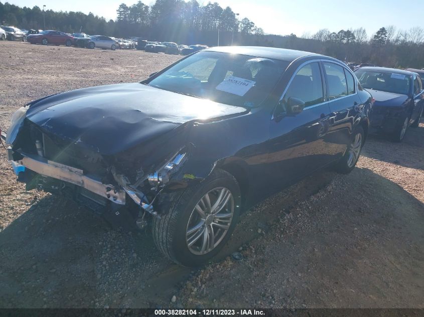 2013 INFINITI G37X - JN1CV6AR4DM764238