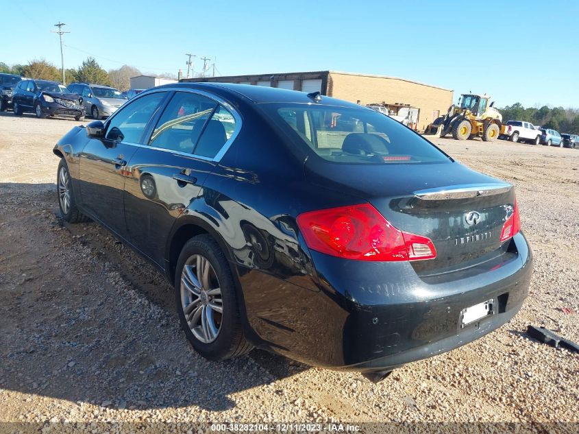 2013 INFINITI G37X - JN1CV6AR4DM764238