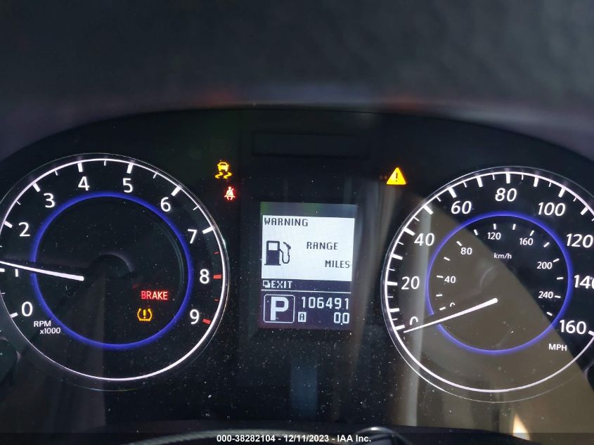 2013 INFINITI G37X - JN1CV6AR4DM764238