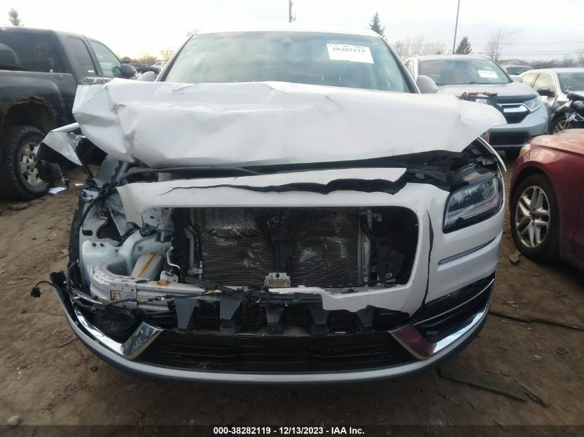 2019 LINCOLN NAUTILUS SELECT - 2LMPJ6K9XKBL35486