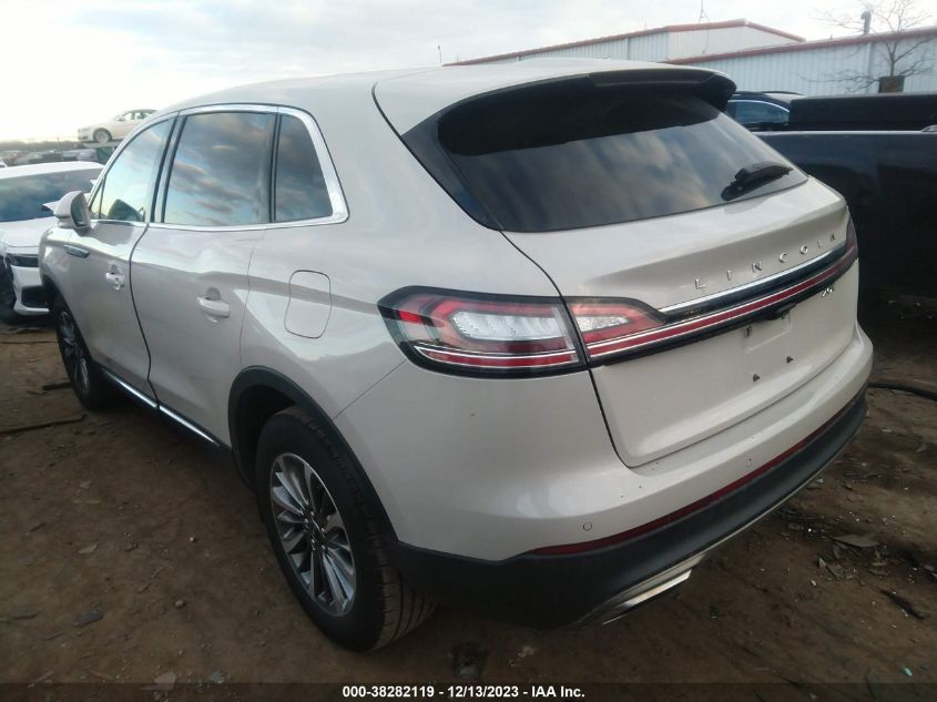 2019 LINCOLN NAUTILUS SELECT - 2LMPJ6K9XKBL35486