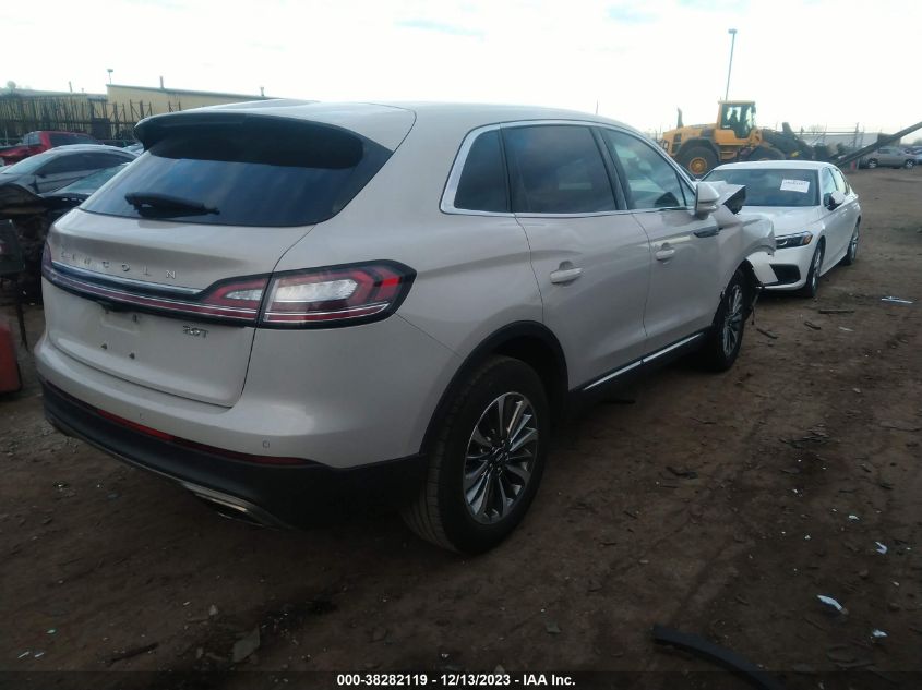2019 LINCOLN NAUTILUS SELECT - 2LMPJ6K9XKBL35486