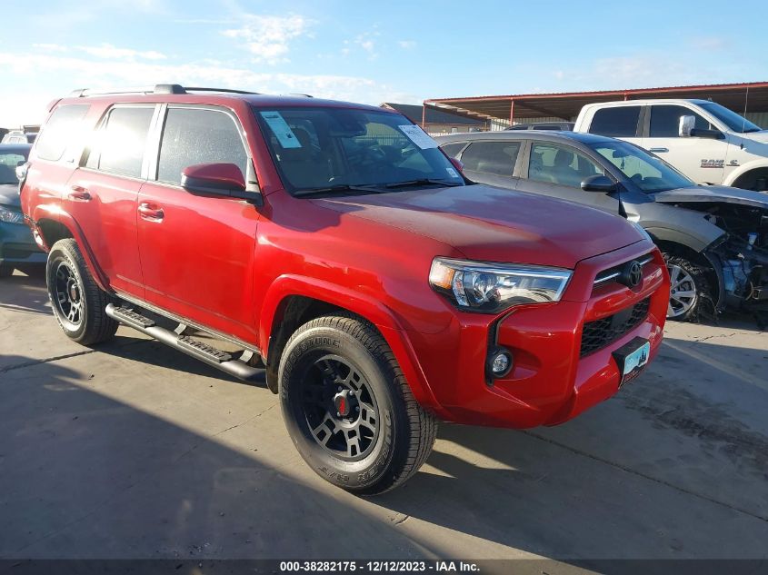 2023 TOYOTA 4RUNNER SR5/TRD SPORT/SR5 PREMIUM - JTEEU5JR0P5302403