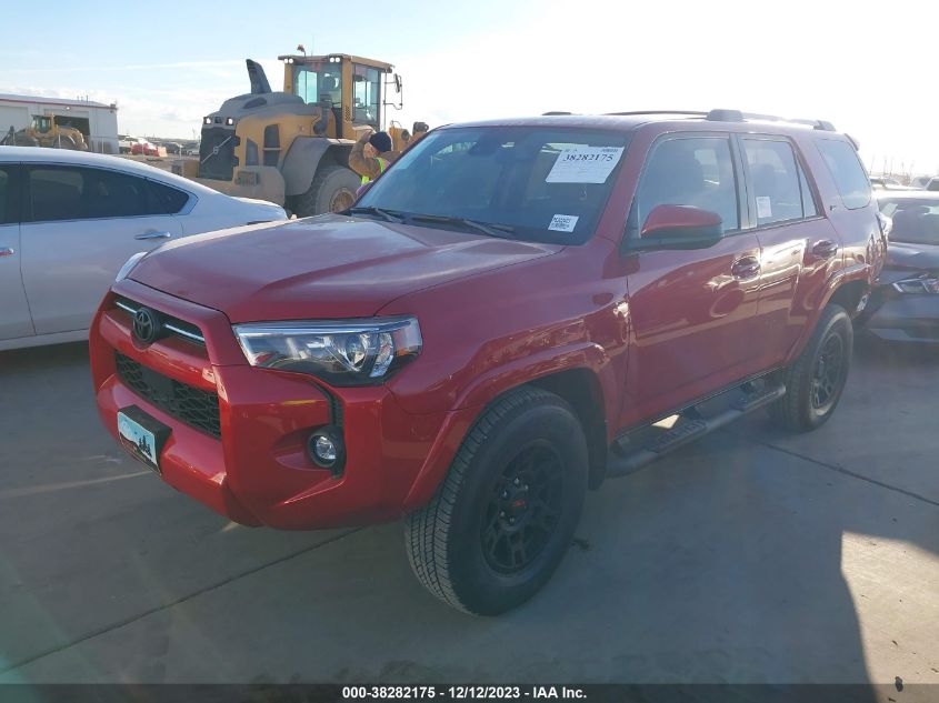 2023 TOYOTA 4RUNNER SR5/TRD SPORT/SR5 PREMIUM - JTEEU5JR0P5302403