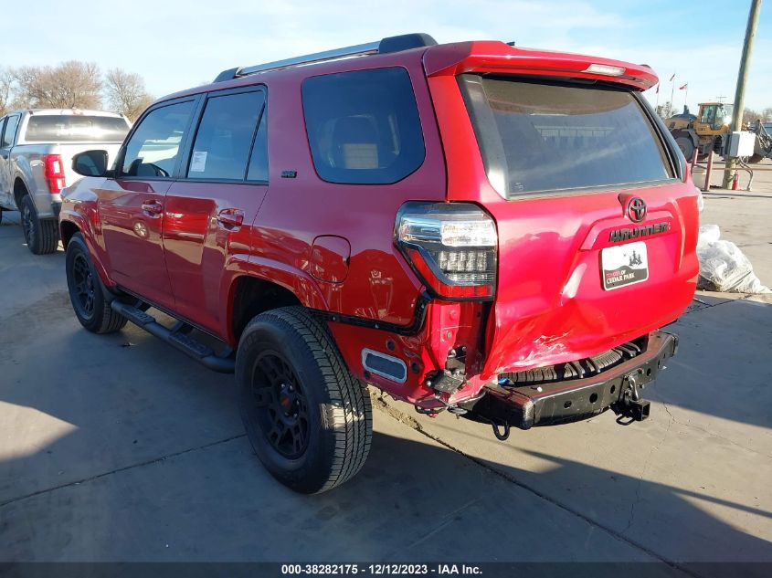 2023 TOYOTA 4RUNNER SR5/TRD SPORT/SR5 PREMIUM - JTEEU5JR0P5302403