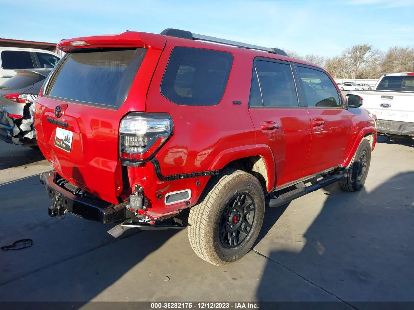 2023 TOYOTA 4RUNNER SR5/TRD SPORT/SR5 PREMIUM - JTEEU5JR0P5302403