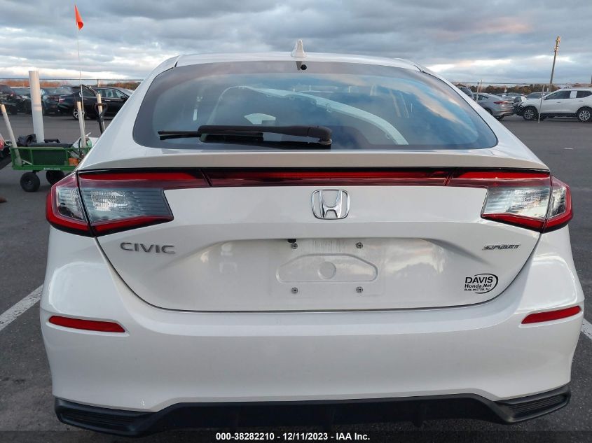 2022 HONDA CIVIC SPORT - 19XFL2H87NE019621