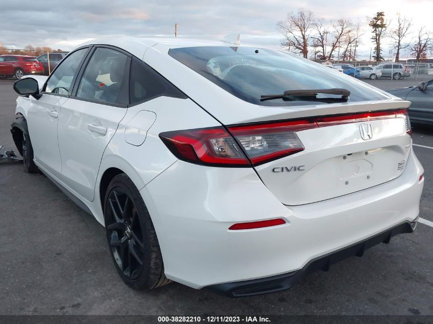 2022 HONDA CIVIC SPORT - 19XFL2H87NE019621