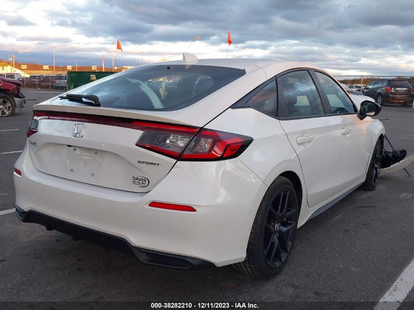 2022 HONDA CIVIC SPORT - 19XFL2H87NE019621