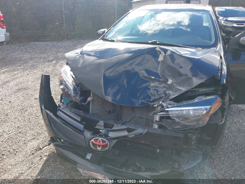 VIN 2T1BURHE9KC168293 2019 TOYOTA COROLLA LE