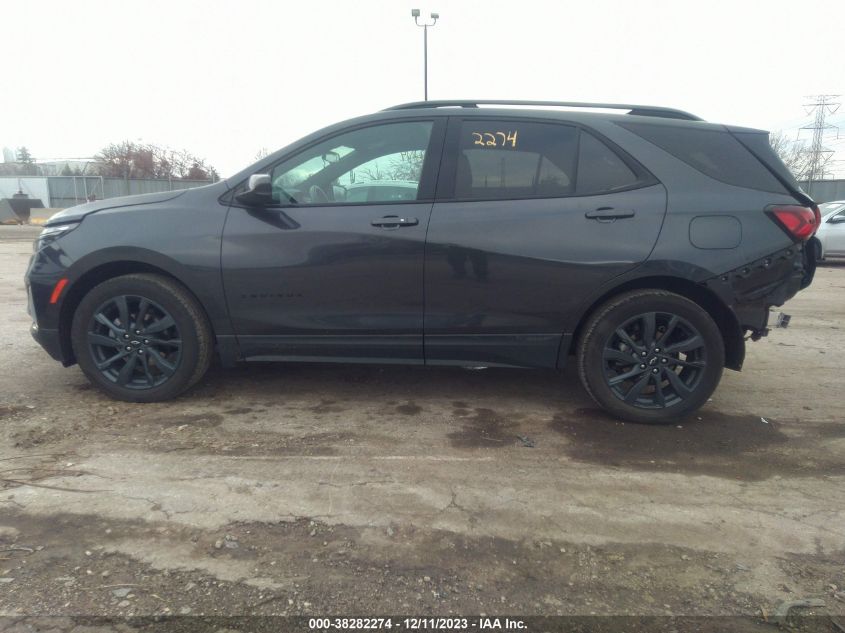 2022 CHEVROLET EQUINOX RS - 2GNAXMEV7N6150253