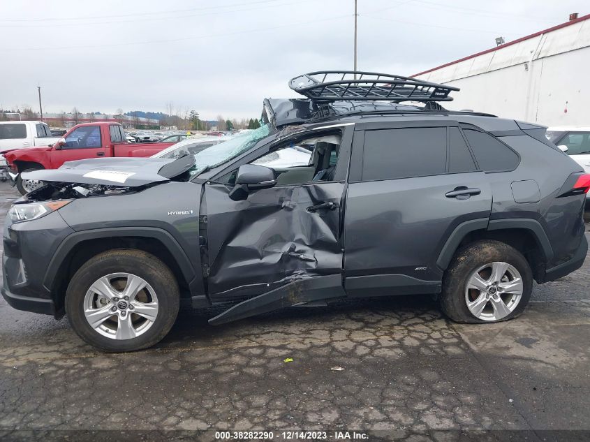 2021 TOYOTA RAV4 HYBRID XLE - 2T3RWRFV8MW127786