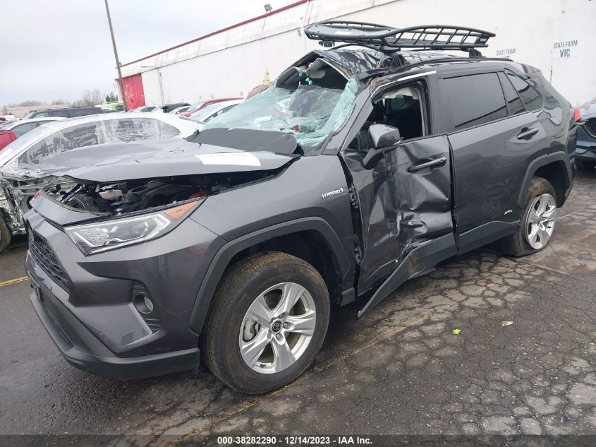2021 TOYOTA RAV4 HYBRID XLE - 2T3RWRFV8MW127786