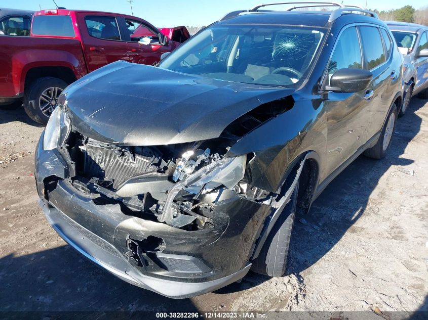 2016 NISSAN ROGUE SV - KNMAT2MT9GP636266