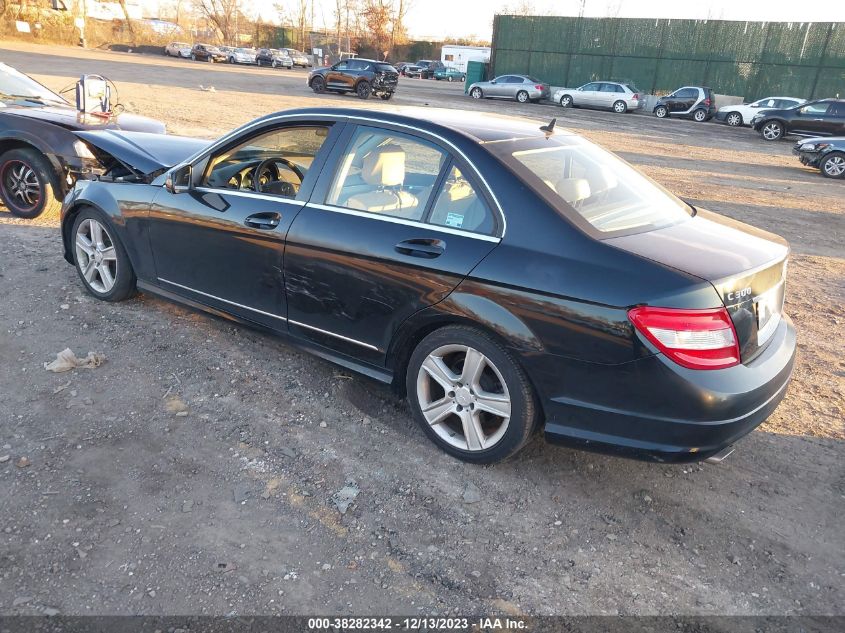 WDDGF5EBXBR180676 | 2011 MERCEDES-BENZ C 300